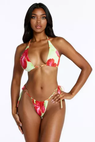 Kayleigh Flower Hardware 2 Piece Bikini