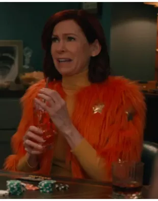 Elsbeth S03 Carrie Preston UFO & Star Fur Jacket