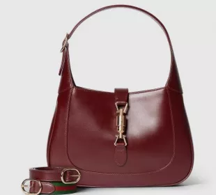 Jackie Small Shoulder Red Patent Bag