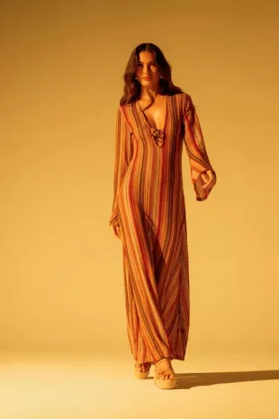 Iibiza Dreamin Crochet Maxi Dress