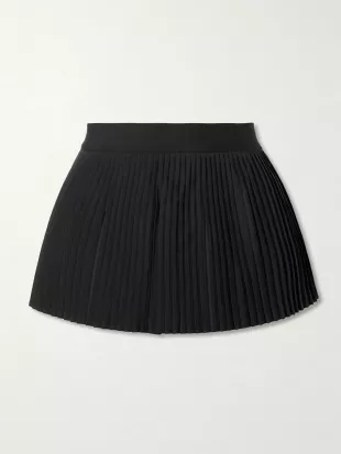 Varsity High-Rise Pleated Swift