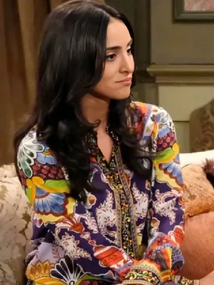 Days of Our Lives Cherie Jimenez Silk Blouse