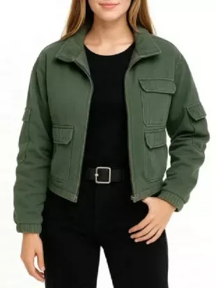 Mortal Kombat II 2026 Jessica McNamee Green Jacket