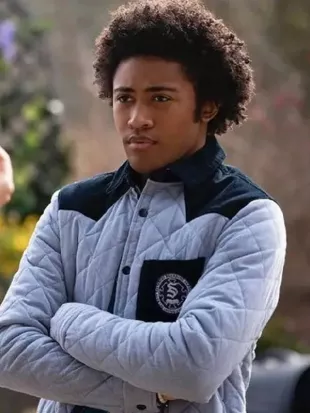 Milton Greasley Legacies Blue Quilted Jacket