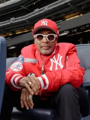 New York Yankees Spike Lee Red Bomber Jacket