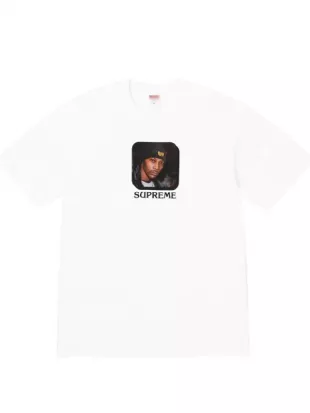 Timothée Chalamet White Graphic T-Shirt
