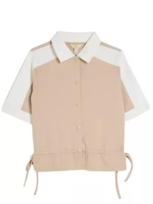 TOWIE S36 Saffron Lempriere Beige Top