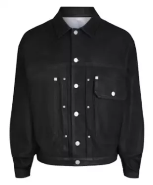 Coated Denim Jacket