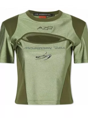Off Campus S01 Mika Abdalla Cut Out Racing T-Shirt