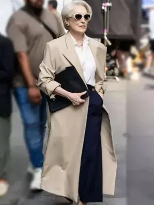The Devil Wears Prada 2 Miranda Priestly Cotton Coat