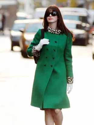 The Devil Wears Prada 2 Andy Sachs Green Coat