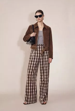 Erica Faux Suede Jacket