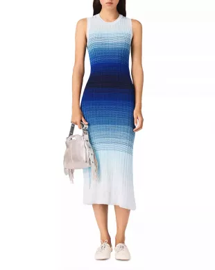 Ombré Knit Maxi Dress