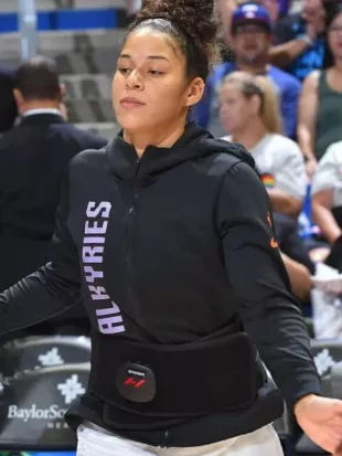 Veronica Burton Golden State Valkyries v Dallas Wings Jacket