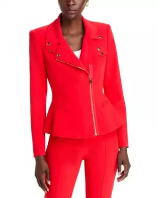 Selah Crepe Moto Jacket