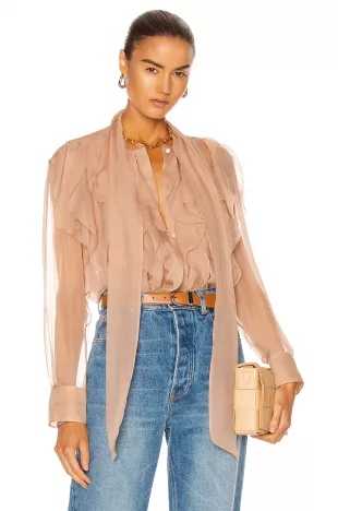 Ruffle Blouse