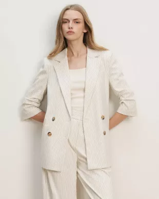 Rupert Dickey Jacket Dove White Multi
