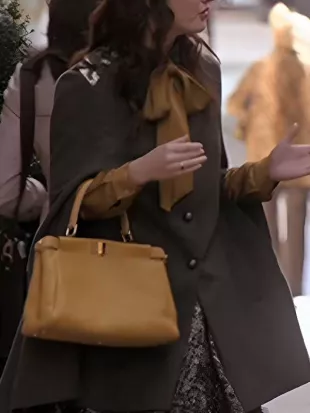 Gossip Girl S05 Leighton Meester Gryphon Combo Sherlock Cape