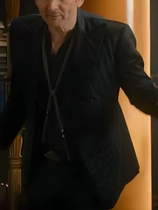 Good Omens Season 3 David Tennant Black Blazer