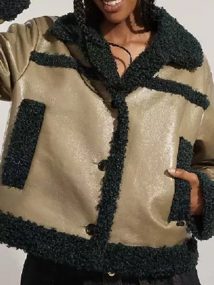 Off Campus 2026 Allie Hayes Aviator Jacket