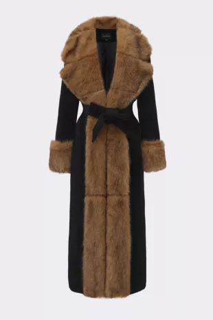Adriana Faux Fur Coat