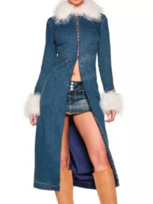 Off Campus S01 Allie Hayes Denim Coat