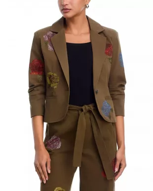 Heatset Roses Le Petit Khloe Blazer