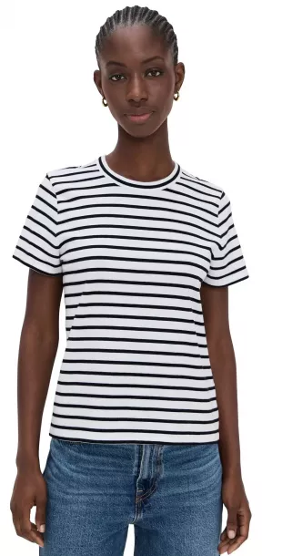 Perfect Stripe Crewneck Tee