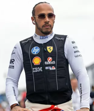 Lewis Hamilton F1 Miami Grand Prix Black Vest