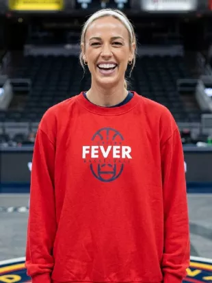 Sophie Cunningham Mystics v Fever Red Sweatshirt