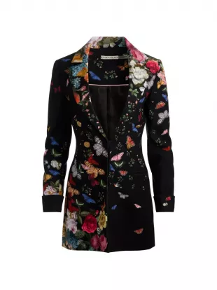 Mya floral blazer