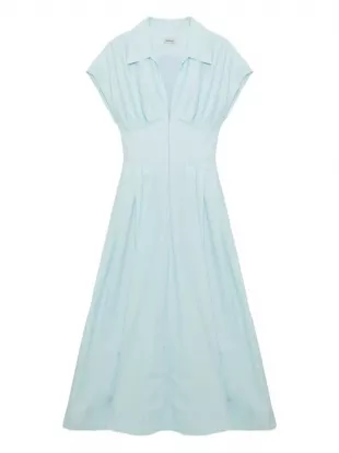 Farlow Pleated Midi Dress