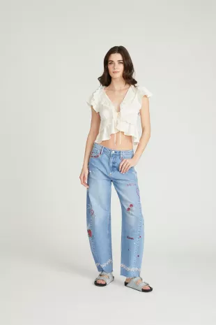 Jeans Parker Barrel Leg Jeans