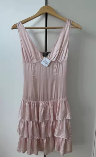 Vintage Silk Babydoll Dress