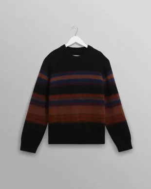 Wilde Brush Striped Wool Blend Sweater
