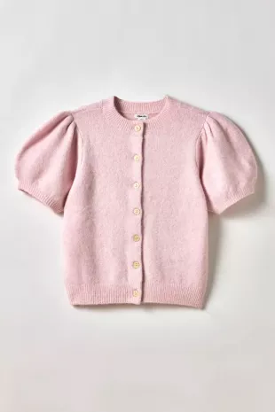 Kate Puff Short Sleeve Cardigan