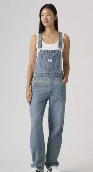 Vintage Denim Overalls