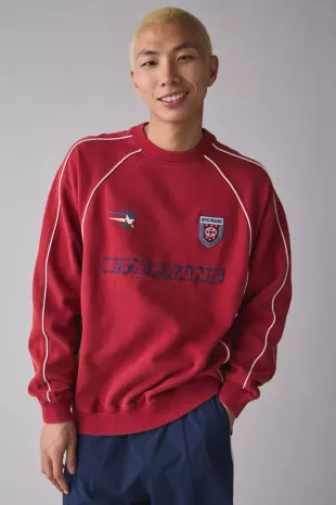 Red Football Sweatshirt