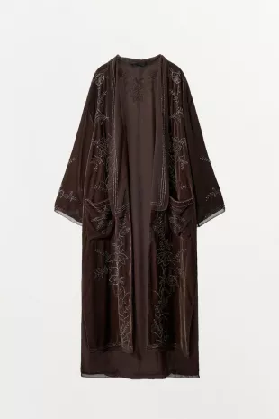 Velvet beaded Kimono Limited Edition