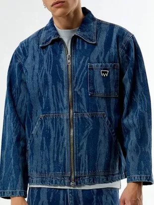 Off Campus S01 Khobe Clarke Blue Denim Jacket