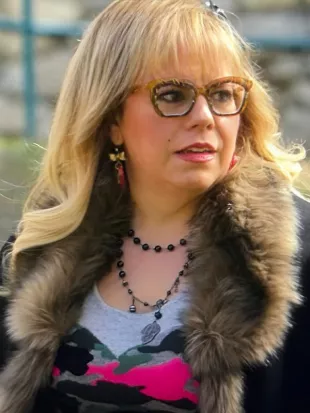 Criminal Minds S13 Kirsten Vangsness Heart Sweater