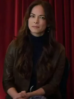 Murder in a Small Town S02 Kristin Kreuk Leather Jacket