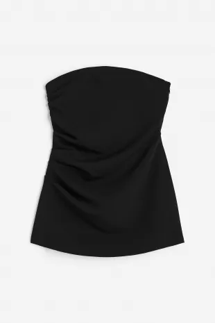 Draped Bandeau Top
