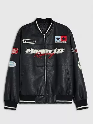 TOWIE S36 Harry Derbidge Moto Leather Jacket