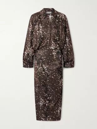 Jacquard Midi Dress