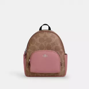 Court Backpack In Maxi Signature Canvas