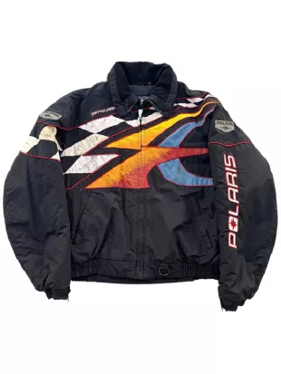Off Campus 2026 Julia Sarah Stone Racing Jacket