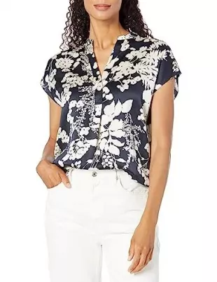 Arboretum Floral Silk Top