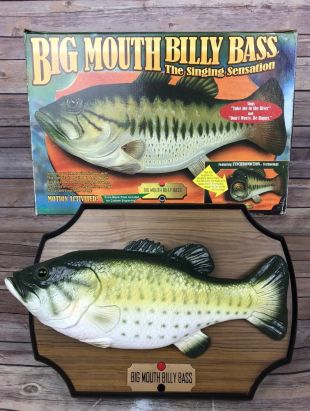 Original 1999 Big Mouth Billy Bass Singing Sensation Fish Motion Activated  | eBay