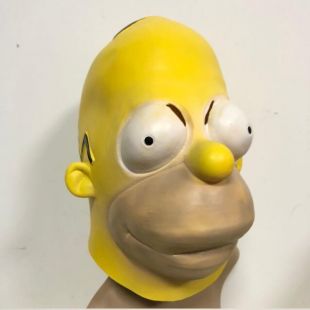 Simpson Masques Halloween Adulte Latex Masque Dessins Animés Personnages Cosplay Props Parti Fantaisie Robe dans Accessoires de costume pour hommes de Nouveauté & Usage Spécial sur AliExpress.com | Alibaba Group